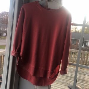 seaside inspired crew neck